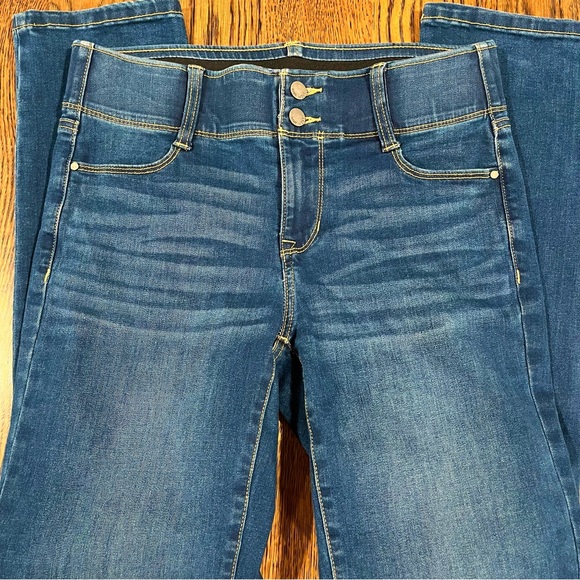 Nine West Dark Blue Straight Leg Jeans - Picture 4 of 6